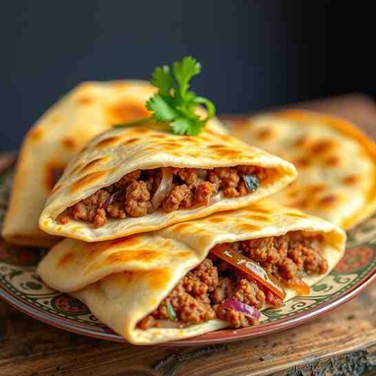 Hawawshi Recipe - Crispy Meat-Stuffed Pita Pockets